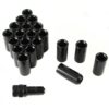 LugNut-set Inbus M12x1.5 (schwarz)