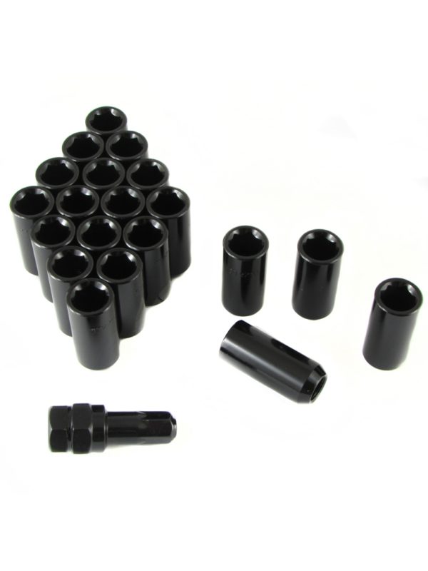 LugNut-set Inbus M12x1.5 (schwarz)