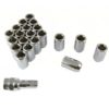 LugNuts-set Inbus M12x1.25 (silber)